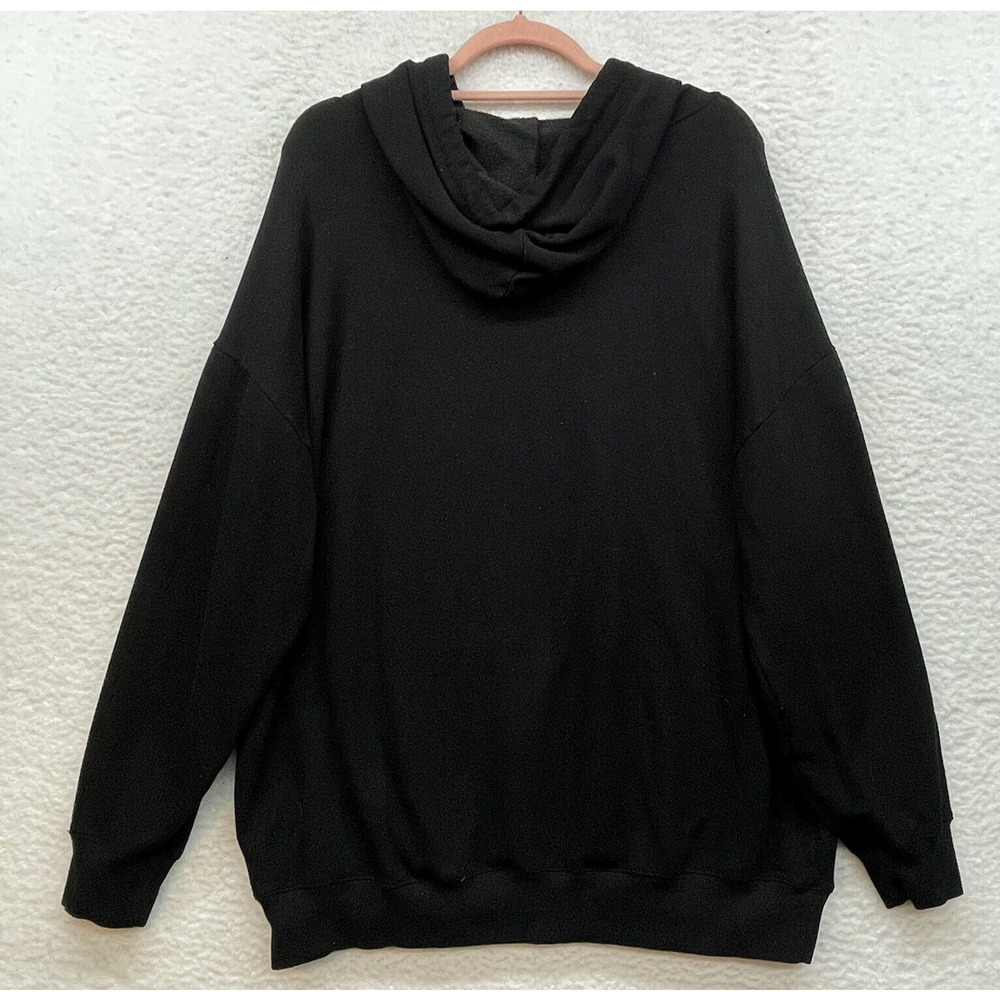 Buffalo Sweatshirt Womens Extra Large Black Hoodie David Bitton Athleisure Gym - Picture 2 of 10